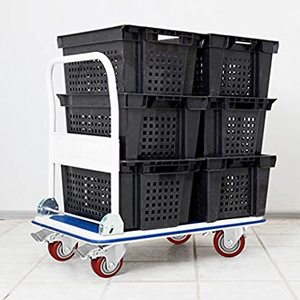 2,5/3/4/5 Zoll rote Lenk rollen aus PVC-Stahl mit doppelter Sicherheits bremse und Doppel lager und Tragfähigkeit von 70-120kg - Product Image 6