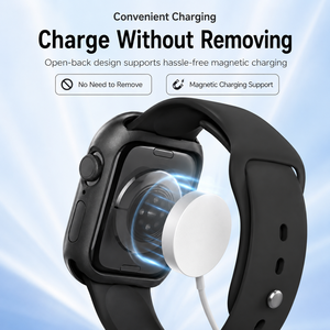 Coque en verre trempé pour <span class=keywords><strong>Apple</strong></span> <span class=keywords><strong>Watch</strong></span> S10/11 38/41/42/44/46/49 <span class=keywords><strong>mm</strong></span>, protection d'écran complète, antichoc, compatible avec CS001 - Product Image 5
