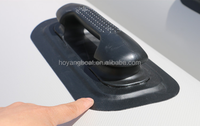 Bateau pneumatique à pontons en PVC de 1,2 mm pour 4 personnes, type catamaran, avec bouée de ponton