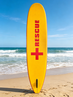 Planche de sauvetage gonflable SUP avec poignées et pompe, technologie Drop Stitch, écologique, durable, 10'5, aileron unique, pour lacs, rivières, océan