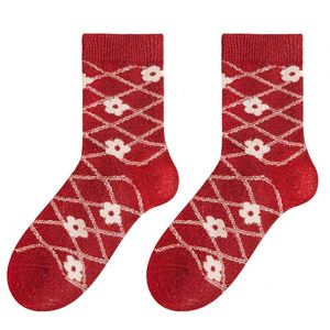 Designer Ladies Warm Thick Woolen Socken Calcetin Breathable Women Thermal Crew Custom Dress <b>Wool</b> <b>Socks</b> - Product Image 6