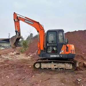 รถขุดขนาดเล็ก Doosan DH60-7 ราคาถูก รถขุดมือสอง Doosan DH55-7 ของแท้ สามารถส่งออกไปยังประเทศใดก็ได้ - Product Image 5