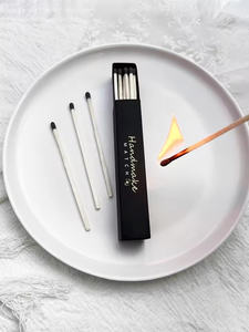 Caja de cerillas de poste largo que combina con el color y el logotipo personalizado de lujo con cajas de cerillas de venta a granel de madera - Product Image 2