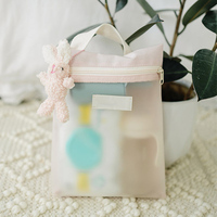 Pochette Essentielle Imperméable Quotidienne pour Maman et Bébé OEM | Nouvelle Pochette Multifonction pour Couches, Collations et Tout-aller pour Jeunes Mamans | Trousse de Toilette de Voyage