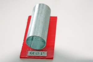 Pipa Baja Galvanis ASTM A53 Panjang 6m |   Pipa Bulat Berongga Galvanis Celup Panas 1/2-8 inci untuk Konstruksi Harga Pabrik - Product Image 3