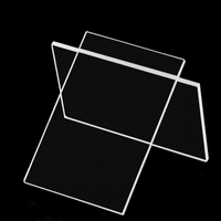 Protection UV Feuille acrylique plexiglas transparent Panneau acrylique d'approvisionnement d'usine pour l'affichage publicitaire et l'encadrement de vitrage