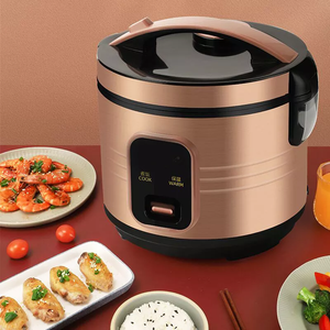 Cuisinière à <span class=keywords><strong>riz</strong></span> automatique de luxe, forme cylindrique, acier inoxydable, revêtement antiadhésif, écran LED numérique, capacité 1,8L-2,8L, mécanique - Product Image 3