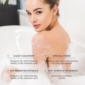 <span class=keywords><strong>Gel</strong></span> <span class=keywords><strong>douche</strong></span> <span class=keywords><strong>intime</strong></span> doux KORMESIC 200g, formule personnalisée OEM, légèrement acide, apaisant et hydratant, marque privée - Product Image 5