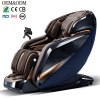 Fauteuil de massage 4D Ultra 2026 de luxe avec musique IA, Shiatsu corps entier, zéro gravité, meilleure qualité, pression d'air pour la maison