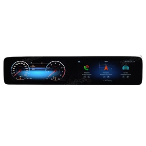 NaviHua Écran double 12,3 pouces Nouveau design pour Mercedes Benz Classe E W213 2017 2019 Autoradio multimédia Android Tableau de bord LCD - Product Image 1