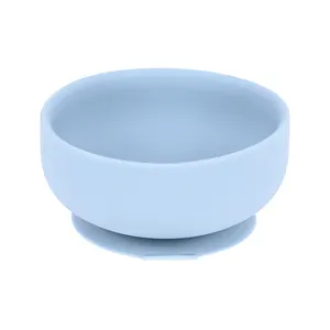 luxurybpa free black friday food grade spillproof baby birth bowl feeder silicone noodle bowl with spoon