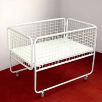 Présentoir en métal pour supermarché, produit en vrac, table d'exposition au sol de l'usine chinois, promotion