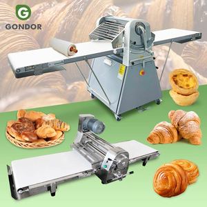 Bakery Fondant Pizza Baklava Electric Maquina Laminadora De Masa Dough Roller Sheeter <b>Machine</b> for <b>Bread</b> - Product Image 1