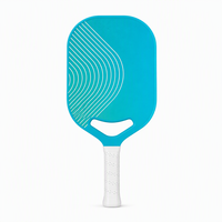 Raquette de pickleball Lingjun en Kevlar et carbone, structure en nid d'abeille sans bordure, absorption de 16 mm, design équilibré pour terrain extérieur, entraînement et divertissement