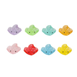 Abalorios de resina de dibujos animados Lanshuo que brillan en la oscuridad para joyería DIY, llaveros, colgantes, diseño de vida marina, regalo unisex - Product Image 5