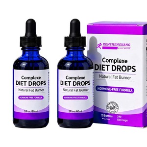 OEM ODM 100% Gouttes de régime complexes de marque privée naturelles Meilleure gestion naturelle du poids Gouttes pour hommes et femmes Brûleur de graisse naturel - Product Image 2