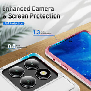 Coque de protection hybride TPU PC 2-en-1 populaire et très vendue, vente en gros d'usine, étui blindé <span class=keywords><strong>pas</strong></span> <span class=keywords><strong>cher</strong></span> pour iPhone 17/Air/17 Pro/17 Pro Max - Product Image 2