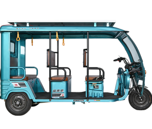 Triciclo Eléctrico FGQ de Alta Calidad, Taxi Abierto de 6 Pasajeros con 3 Ruedas, Aprobado para <span class=keywords><strong>Adultos</strong></span> - Product Image 5
