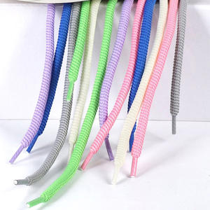 위굿즈프 커스텀 초두꺼운 원형 폴리에스터 신발끈 8mm 3/10인치 패션 스니커즈 스포츠 캐주얼 브레드 슈즈용 - Product Image 1