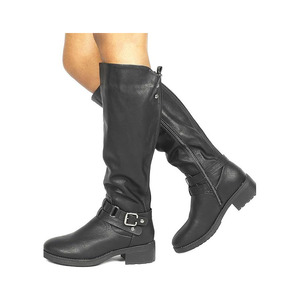 Platform deri çizmeler diz-yüksek diz üzerinde çizmeler uyluk yüksek ove kadınlar uzun çizmeler diz-yüksek - Product Image 5