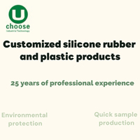 21*9.5mm 2-en-1 étanche à la poussière USB Plug Accessoires Type-C et USB-A Silicone Plug Rubber Products
