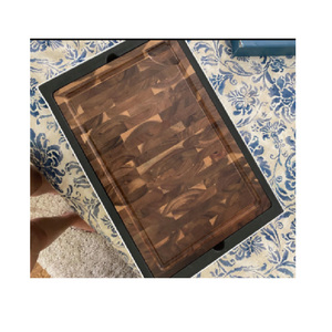 Bloc à découper bout de noix planche à découper grand bloc de boucher <span class=keywords><strong>en</strong></span> <span class=keywords><strong>bois</strong></span> pour la <span class=keywords><strong>cuisine</strong></span> - Product Image 3