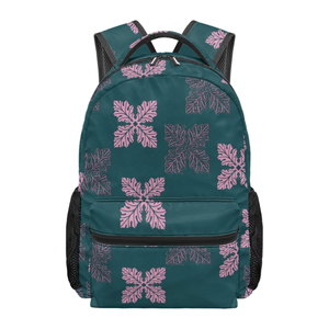 Sacs à dos Royaa AZ115 de haute qualité, personnalisés, en polyester, grande capacité, unisexes, pour adolescents, imprimés hawaïens, pour l'école - Product Image 1
