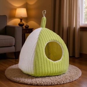 Rumah burung nuri dengan lapisan bulu, dipertebal untuk musim dingin - Product Image 6