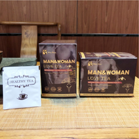 Thé Énergisant Homme et Femme : Maca, Herbes et Compléments Santé pour la Vitalité et la Capacité Sexuelle Masculine – Ingrédients pour Thé des Reins Masculins