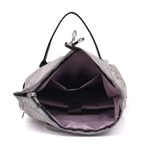 Commercio all'ingrosso logo personalizzato a buon mercato roll top sport sacchetto di <span class=keywords><strong>scuola</strong></span> dello zaino del computer portatile zaino - Product Image 4