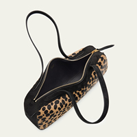 Sac à main pour femme en cuir léopard OEM, sac à bandoulière, sac à main de créateur