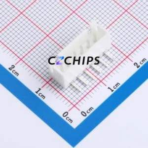 BX-XH2.54-6PWZ Wire-to-Board Pin Header Bent Lead Through Hole,P=2.54mm Connector 1x6P 2.5mm Right Angle Insert XH - Product Image 1