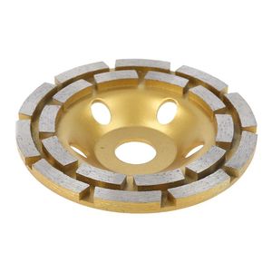 <span class=keywords><strong>Meule</strong></span> diamantée <span class=keywords><strong>à</strong></span> double rangée PMS 115 mm pour pierre, brique, carrelage et outils de ponçage du béton - Product Image 1