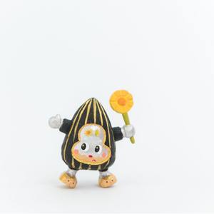 Ornements en bois tilleul sculptures sur bois dessin animé fruits et légumes Durian Melon graines formes décoration de bureau cadeaux créatifs - Product Image 6