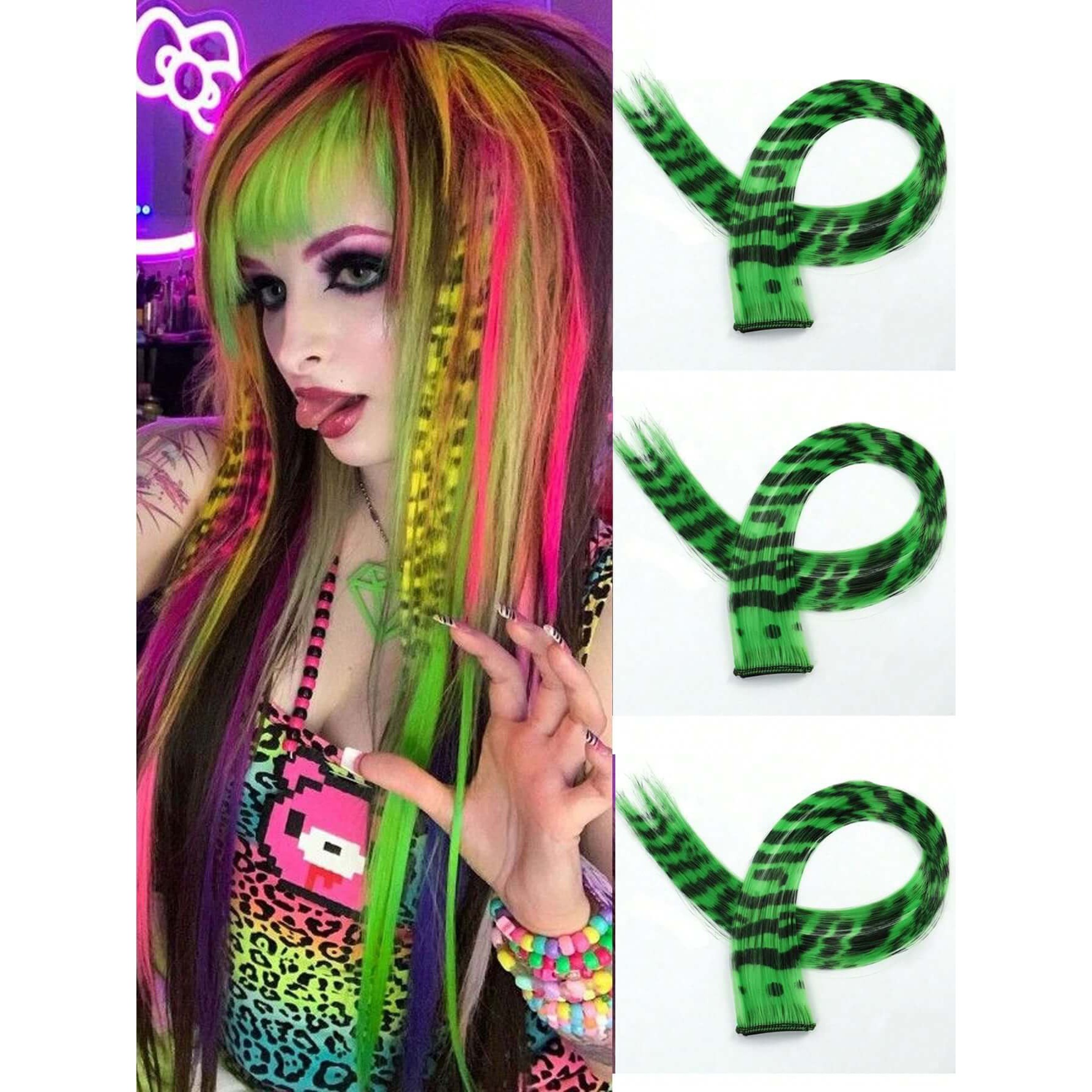 สีเขียว