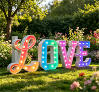 Lettres en mousse acrylique 3D perforées avec éclairage LED, étanches IP65, pour enseignes extérieures, options personnalisables pour la publicité et la décoration 1
