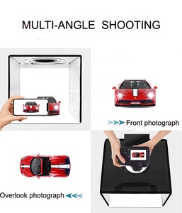 Boîte Photo MagicLine 30cm USB Soft Box Kit d'éclairage Portable Photo <span class=keywords><strong>Studio</strong></span> Photo Boîte à Lumière <span class=keywords><strong>VS</strong></span> PULUZ pour Lightbox Photographie - Product Image 5