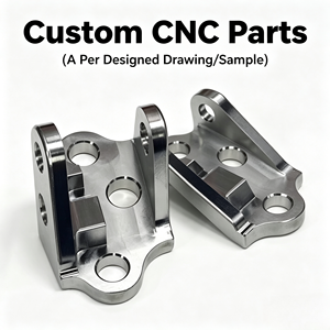 Support de repose-pieds en titane Ti-6AL-4V sur mesure usiné CNC, qualité aéronautique - Product Image 1