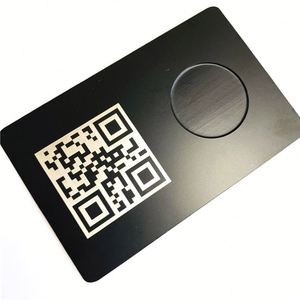 บัตรธุรกิจโลหะ NFC แบบกำหนดเองขายส่ง - Product Image 2