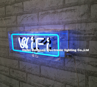 Enseigne au néon Offre Spéciale "WIFI' Letters Neon Box Table personnalisée et éclairage mural néon Letter Light