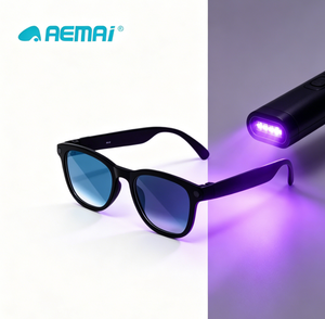 Lunettes de soleil intelligentes AEMEI SAG4 à prix abordable, anti-lumière bleue, enregistrement audio-vidéo, traducteur IA, Wi-Fi, magnétiques, IPX-4 - Product Image 4