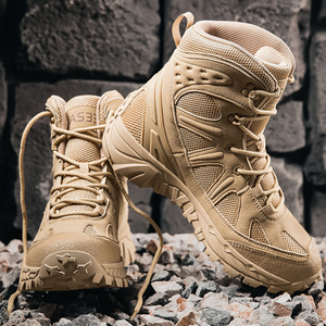 <span class=keywords><strong>Bottes</strong></span> de <span class=keywords><strong>chasse</strong></span> pour hommes de haute qualité <span class=keywords><strong>bottes</strong></span> de randonnée imperméables <span class=keywords><strong>en</strong></span> <span class=keywords><strong>cuir</strong></span>, chaussures de plein air légères et respirantes - Product Image 5