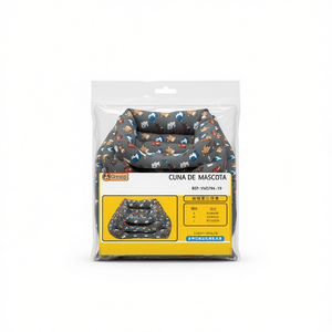 Cuccia per Cani Colorata con Fondo Antiscivolo, Set Tre Pezzi per Animali Domestici - Product Image 2