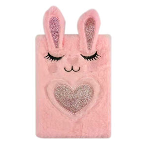 Diario de viaje de felpa, libreta personalizada con diseños variados, gato, unicornio, A5, A6, venta al por mayor, China - Product Image 2