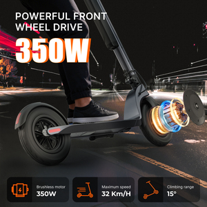 Envío Directo desde Europa, Scooter Eléctrico de Alta Potencia con Motor de 45KM, Batería de Litio Extraíble, Scooter Electrónico de Dos Ruedas X8 Plegable - Product Image 2