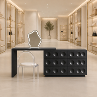Meuble de salle de bain moderne en contreplaqué avec rangement intégré, design extensible, hauteur réglable, écologique, grand meuble de maison