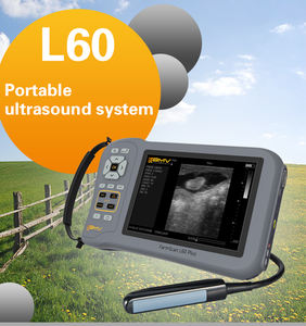 L60 pemindai <span class=keywords><strong>Ultrasound</strong></span> portabel murah, untuk deteksi kehamilan hewan-pemindai Farmscan setara - Product Image 1