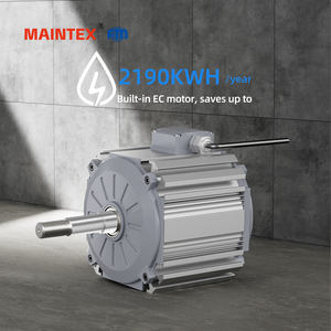 มอเตอร์ประหยัดพลังงาน 15.84 นิวตันเมตร 3 เฟส PMSM BLDC 1500 วัตต์ 2 แรงม้า มอเตอร์ไร้แปรงถ่าน มอเตอร์พัดลม EC ขนาดใหญ่ สำหรับพัดลมแบบแกนหมุน BL190230-01 พัดลม EC M - Product Image 4