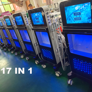 17 In 1 Stand Dermabrasion Rejuvenation Facial Machine <strong>Beauty</strong> <strong>Salon</strong> Hydra Machine - Product Image 1