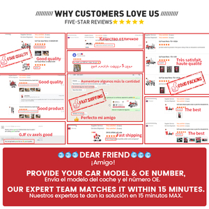 Pièces automobiles GJF, demi-arbre gauche et droit, arbre <span class=keywords><strong>de</strong></span> transmission, pièces <span class=keywords><strong>de</strong></span> rechange automobiles pour Lexus Highlander/MCU20/ES300/Kluger 2001-2003 43410-28051 - Product Image 5